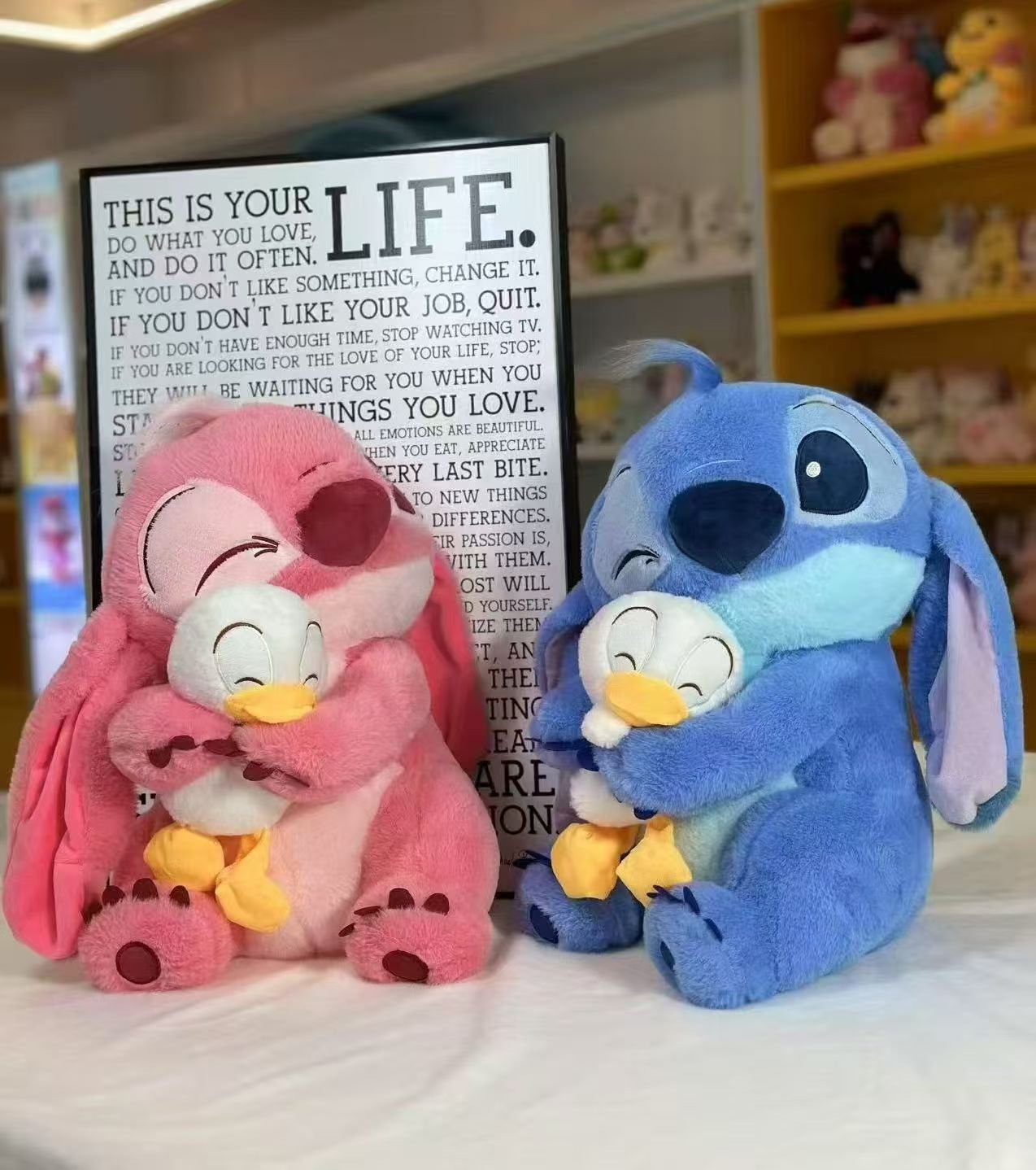 Peluche Snoopy con Pato Almohada 25cm