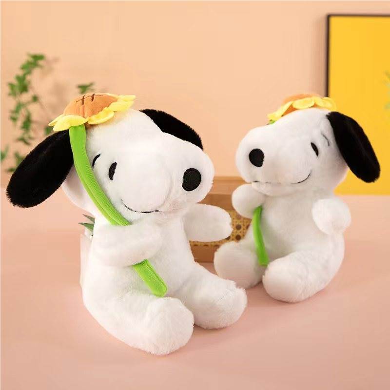 Peluche Snoopy con Hamburguesa 20cm