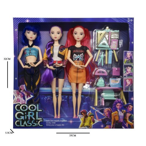 Muñeca Articulada Kpop Modelo 35 - Premium