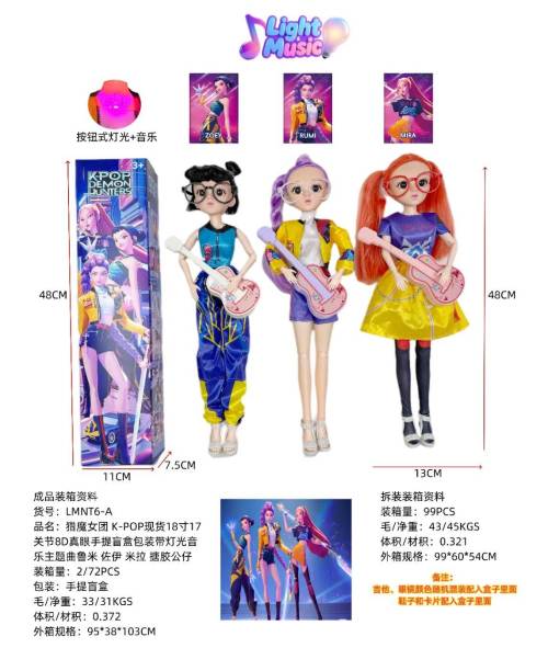 Muñeca Articulada Kpop Modelo 422 - Premium