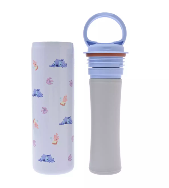 Vaso Térmico Disney Stitch con Asa de Acero Inoxidable — Edición Importada de Japón, 240 ml