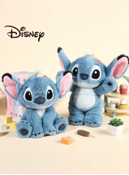 Peluche original Disney Stitch Lilo & Stitch, muñeco de felpa con rotación 360°, varios tamaños para regalo