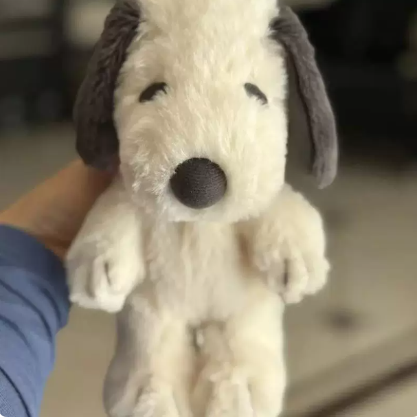 Peluche Snoopy Wuahwat Estilo Museo – Muñeco de Peluche Kawaii para Regalo