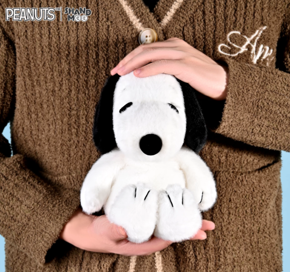Peluche Snoopy Peanuts Tipo Bean Bag – Muñeco Clásico para Regalo de Navidad y Cumpleaños